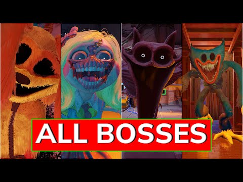 Poppy Playtime 3 All Bosses and Characters PC 4K