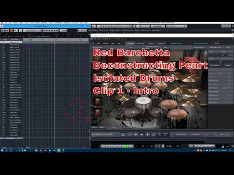 Red Barchetta - Deconstructing Peart - Isolated Drums - Clip 1 - Intro