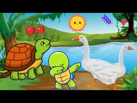 The Tortoise and the Geese | A Moral Story About Patience