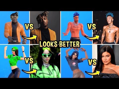 FORTNITE *ICON SKINS* LOOKS BETTER WITH THESE DANCES & EMOTES! (Juice Wrld,Billie Ellish & More..!)