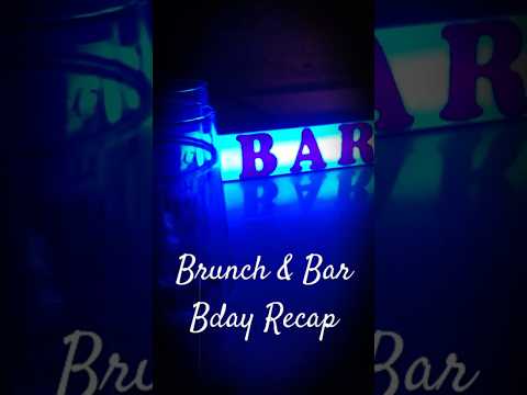 Custom Birthday Bar♏️🥂#happybirthday #diy #brunch #hack