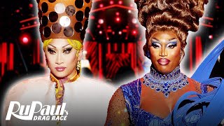 Nymphia Wind & Sapphira Cristál’s Lip Sync For The Crown 👑 RuPaul’s Drag Race