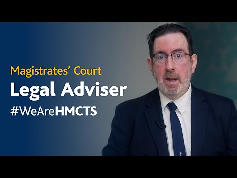 We are HMCTS - Legal Adviser