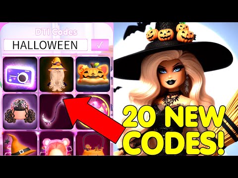 ALL 20 NEW *SECRET* CODES OCTOBER 2024 IN DRESS TO IMPRESS! *FREE VIP* HALLOWEEN CODES