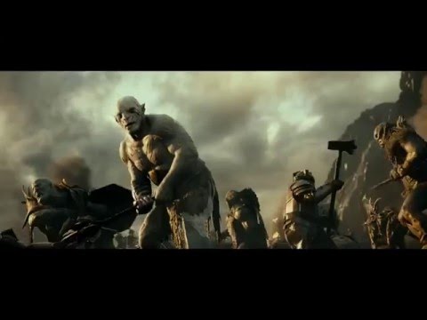 The Hobbit An Unexpected Journey Thorin vs Azog Battle Moria Full HD Part 1/2