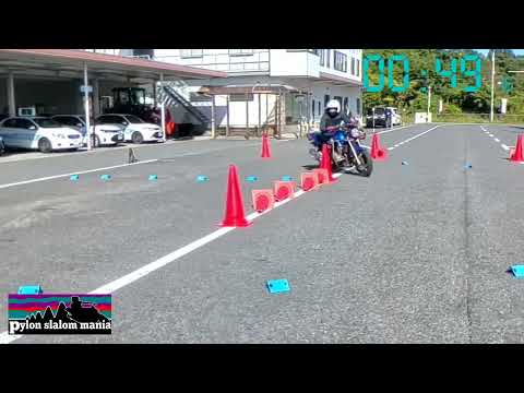 【CB400SF】FUJIMARU君コーススラローム　11月6日