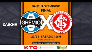 GRÊMIO 1x1 INTER - FINAL DO GAUCHÃO FEMININO | JORNADA DIGITAL | 23/11/2024