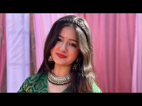 Easy Wedding Makeup GRWM Tutorial | Jhanvi Bhatia