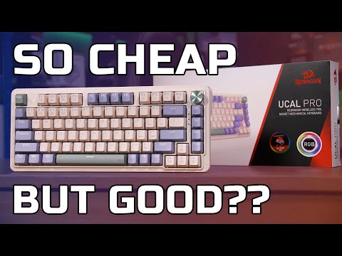 Redragon K673 Pro Review - Crazy Cheap Wireless Mechanical Keyboard