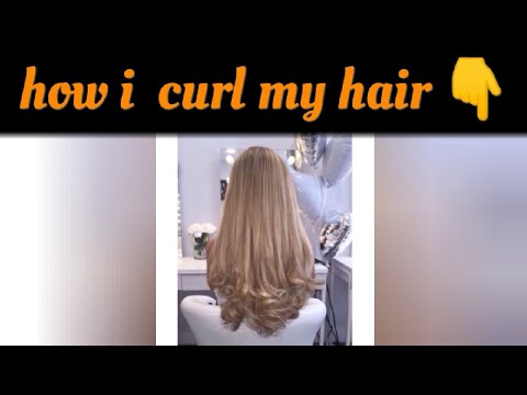 how I curl my hair ! curls ! curly hair