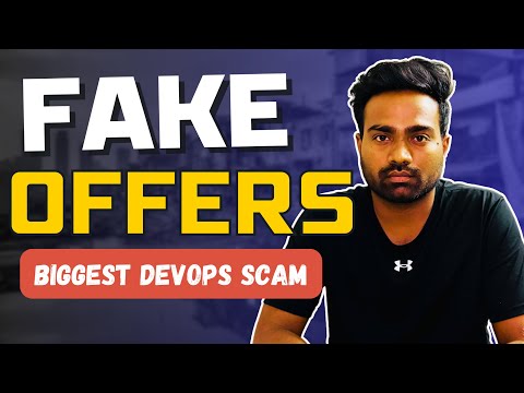 They are selling my Free DevOps Course for 18K to release the Offer Letters |  Be Alert 🚨