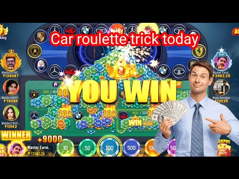 Car roulette trick today/ car roulette trick/ car roulette game tips/ car roulette 💯% winning Trick