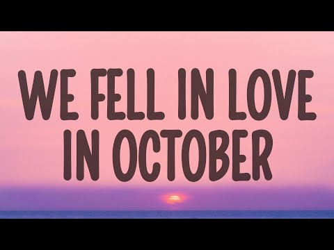 girl in red - we fell in love in october (Lyrics)