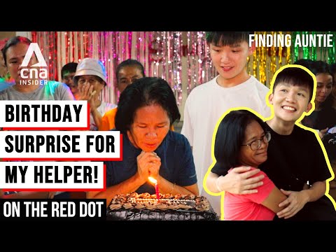 I Flew To Philippines To Surprise My Former Helper Of 15 Years | On The Red Dot | Finding Auntie