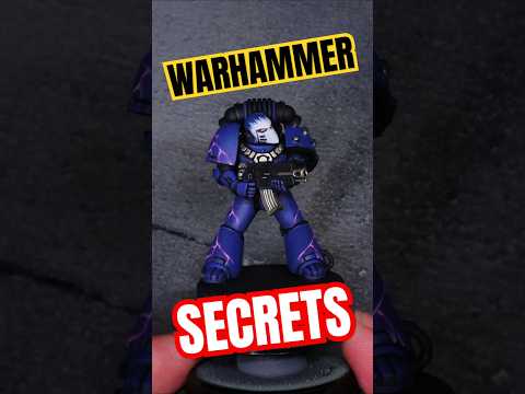 Warhammer painting SECRETS #warhammerpainting #warhammee40k #horusheresy #spacemarines #spacemarine2