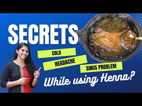 Henna Preparation | No cold | No headache | Beauty Tips | Authentic Kerala