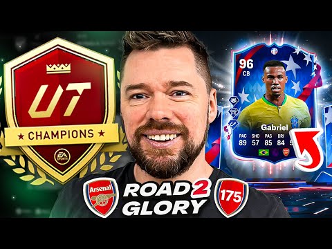 Arsenal RTG is BACK for 96 Gabriel!!