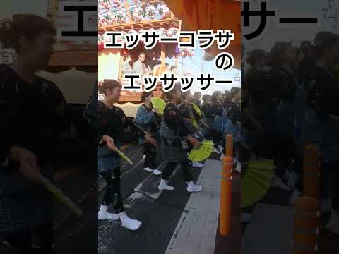 佐倉秋祭り2024年 エッサーコラサのエッサッサーの掛け声で盛り上がってました！10月12日 千葉県佐倉市チャンネル登録よろしくお願いいたします