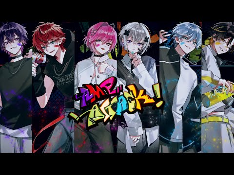 【MV】AMP-ATTACK!／めておら【歌ってみた】【AMPTAKxCOLORS】【アンプタック】【新人歌い手グループ】