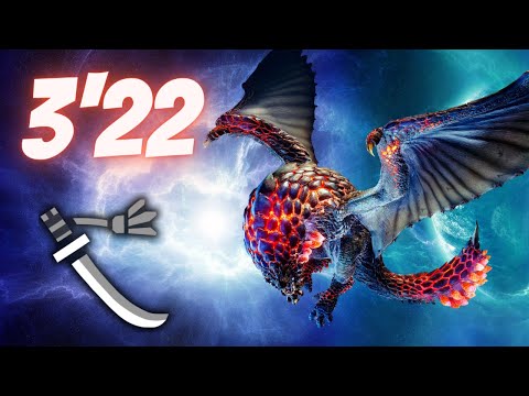 MHW Iceborne Seething Bazelgeuse 3'22 Long Sword WR