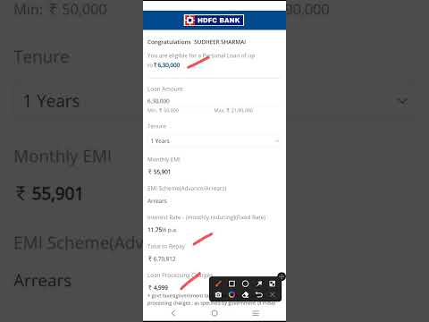 HDFC Personal Loan Kaise Le - Instant Loan Online - HDFC Bank Personal Loan Apply Online - HDFC Loan