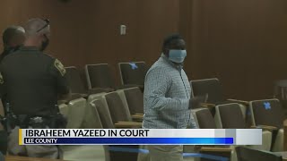 Ibrahim Yazeed in court for assaulting correctional officer