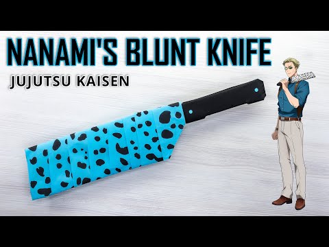 Jujutsu Kaisen DIY - Nanami's BLUNT KNIFE Tutorial!