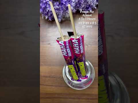 Munch Popsicle Recipe ❤️ | Popsicle Hacks | Icecream Hacks #shorts #youtubeshorts #recipe