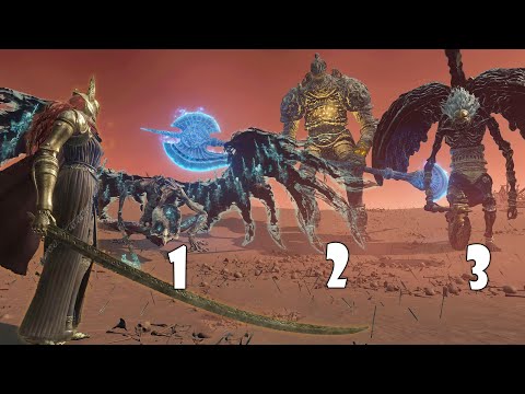 Can Malenia Survive ALL Broken Bosses Arcade? - Elden Ring