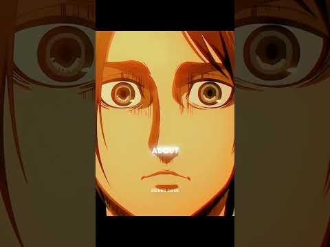 EREN YEAGER 4K EDIT l HENSON | #amv #animeedit #animeshorts #aot