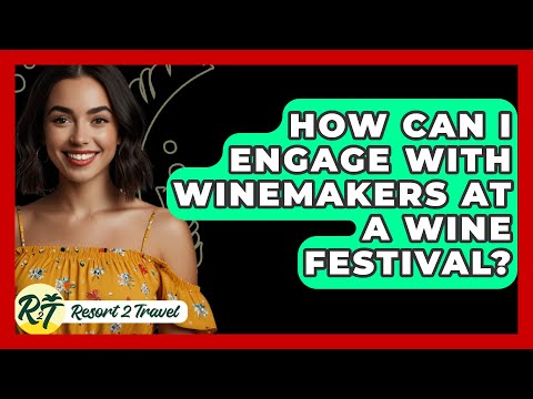 How Can I Engage with Winemakers at a Wine Festival? - Resort 2 Travel