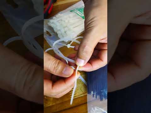 ปลดล็อกสายเคเบิ้ลไทร์โดยไม่ต้องตัด Zip Tie Life Hacks #diy #lifehacks #tricks #ไฟฟ้า  #ช่างไฟฟ้า