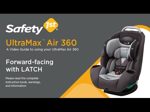 UltraMax Air 360 Forward-facing with LATCH: Installation Video