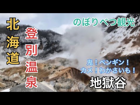 【北海道観光】登別温泉旅行 地獄谷 マリンパークニクス わかさいも本舗 おすすめ温泉地 （観光）