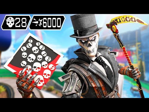 REVENANT 28 KILLS & 6000 DAMAGE (Apex Legends Gameplay)