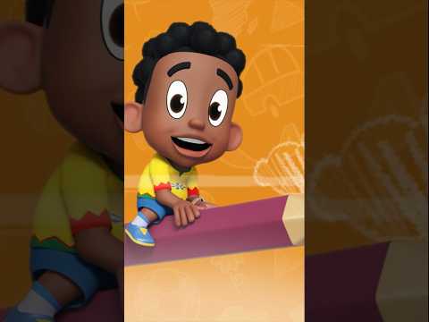 We Learn & Play All Day!🎉| Kunda & Friends #nurseryrhymes #kidssongs #shorts