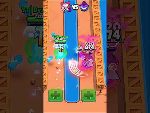 Hypercharge Mortis Vs Brawlers Race #brawlstars #shorts