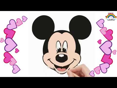 Draw Mickey Mouse in Minutes | Easy Art for Kids