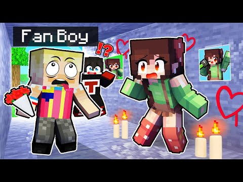 Kidnapped by a CRAZY FAN BOY in Minecraft! ( Tagalog )