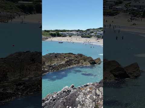 Um lindo dia de sol e praia aqui na Irlanda