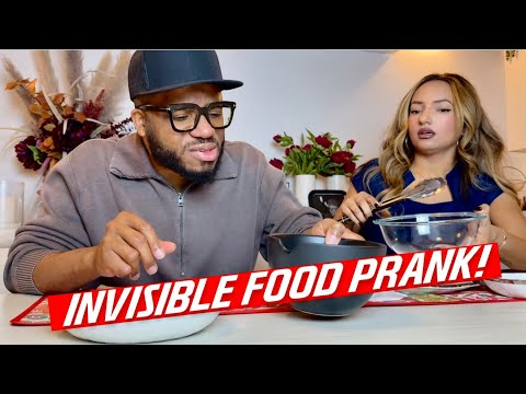 INVISIBLE FOOD PRANK!!!