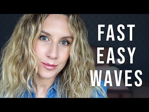 EASY Wavy Hair: Quick & Simple Routine | Type 2a-b