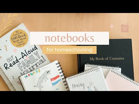 ALL OF THE NOTEBOOKS WE ARE USING IN OUR HOMESCHOOL | CHARLOTTE MASON ISH HOME EDUCATION