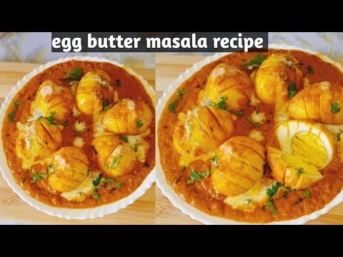 restaurant style egg butter masala recipe/ अंडा बटर मसाला रेसिपी। #deepikakirecipes #eggbuttermasala