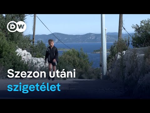 Komppal ingázó tanárnő, szigetiskola egyetlen diákkal | Horvát szigetélet a szezon után