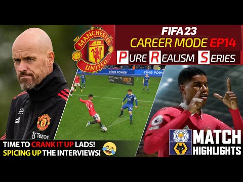 [TTB] FIFA 23 MAN UNITED CAREER EP14 - I'VE SPICED UP THE INTERVIEWS! - PREPARE YOURSELF! 🤣