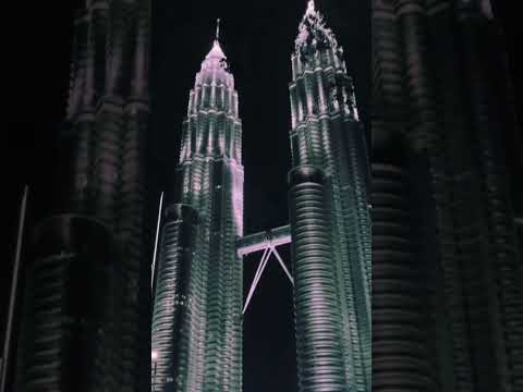 Kuala Lumpur after dark: the city of lights #shorts #fyp #travelvlog