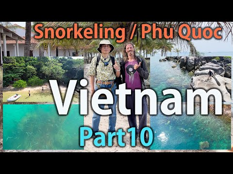 Snorkeling on a Remote Island! Aiming for a New Skin Diving Record [Vietnam Day 3 Part 10]