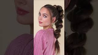 How to: VIRAL Faux Braided Ponytail 🎀