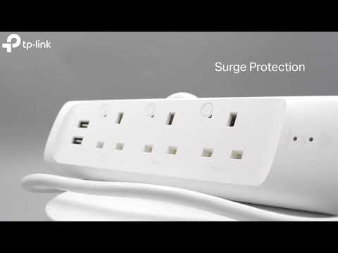 TP-Link KP303 Kasa Smart Wi-Fi Power Strip with 3 Outlets